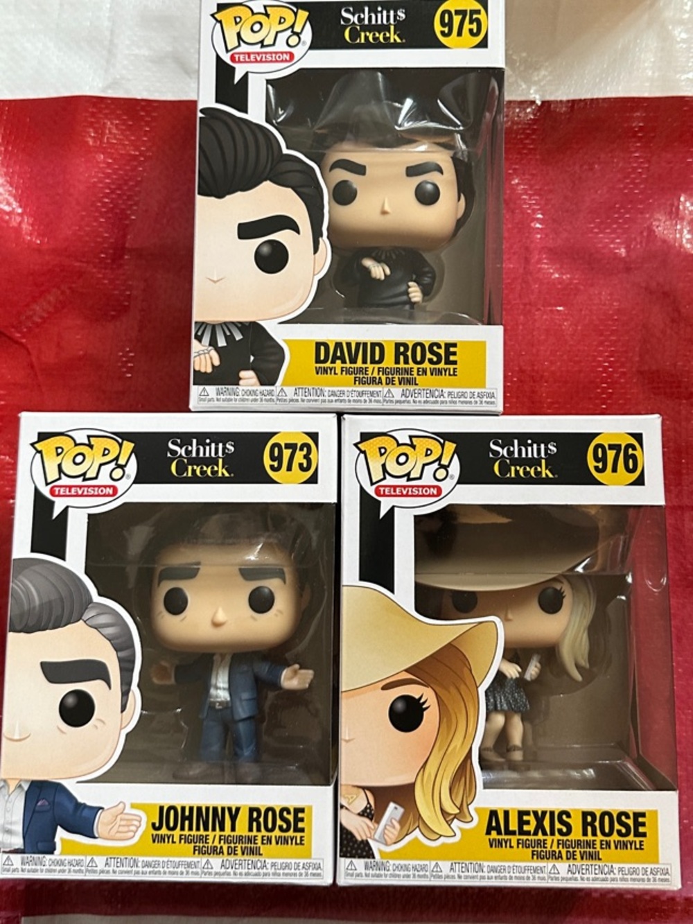 Funko Schitt's Creek Trio Vinyl Figures